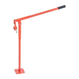 VEVOR 36 in T Post Puller, Heavy Duty Steel Fence Post Puller, 660lb Load Capacity, Labor-Saving T-Post Remover Tool for Round Fence Posts