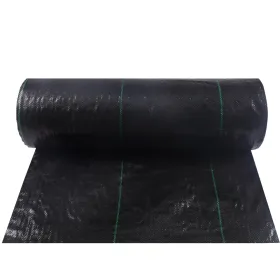 6ft*50ft Woven Weed Control Sheet, Breathable And Durable, Garden Ground Cover For Gardens/Vegetable Gardens (Option: 6ft50ft)